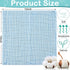 30 12 12''(Blue, Chumia Pcs Baby Muslin Washcloths Muslin Burp Cloths Baby Towel Natural Cotton Burp Cloths Wipes Soft