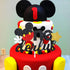 Glitter Mouse Theme Onederful First Birthday Cake Topper - Mouse One Birthday Party Supplies Decor