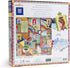 eeBoo: Piece and Love UFO Victorian Ladies - 1000 Piece Adult Square Jigsaw Puzzle for Families, Includes Glossy,