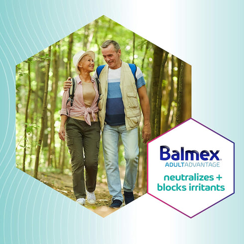 3oz (Pack 3) Balmex AdultAdvantage Bprotected Skin Relief Healing Cream, with Zinc Oxide Barrier Cream Protection +