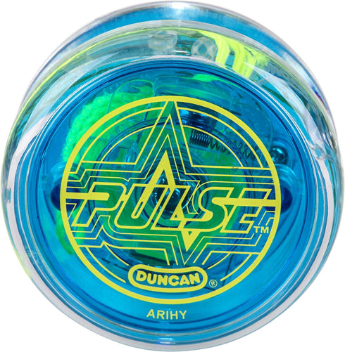 Duncan Toys Pulse LED Light-Up Yo-Yo, Intermediate Level, Mystery Color, Ball Bearing Axle