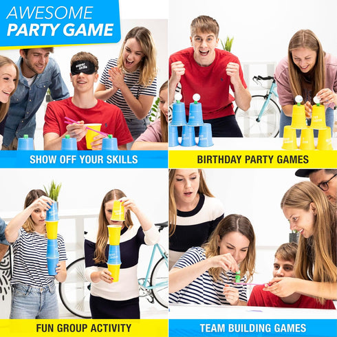 120 Super Skills - Action Game for Competitive People - Beat Your Friends at Challenges - Fun Group Activity for Family