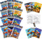 TINYMILLS Monster Truck Coloring Book Set with 12 Coloring Books and 48