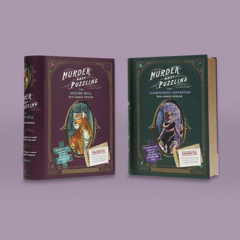 Murder Most Puzzling: The Clairvoyants' Convention - 500-Piece Puzzle