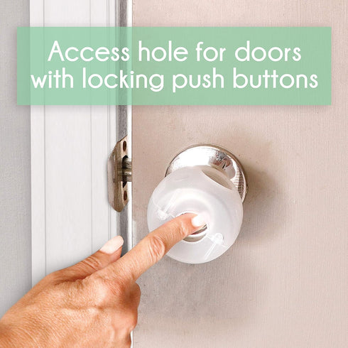 Baby Safety Door Knob Covers, 3 Count (Pack of 1)