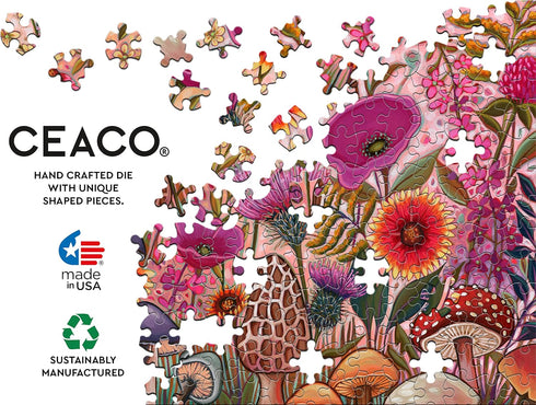 Ceaco - Peggy's Garden - 1000 Piece Jigsaw Puzzle - Morel of The Story