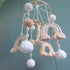 Bohemian Rainbow Baby Mobile for Crib - Neutral Nursery Decor