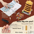 Set Chinese Ancient Architecture Micro Building Blocks Yellow Crane Tower Mini Bricks Model Kit for Present Adults