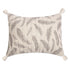 Crane Baby Grey Feather Pillow