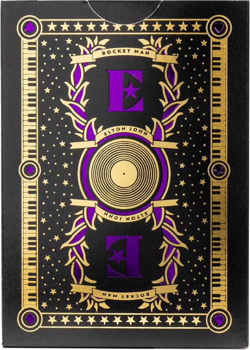 Bicycle Elton John Purple Playing Cards, 1 Deck