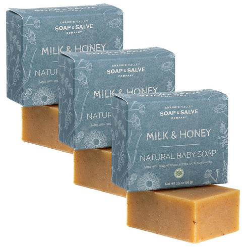 Chagrin Valley Soap & Salve Baby Shampoo Baby Soap Bar from Oat,