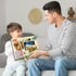 SYNARRY Large Dinosaur Wooden Puzzles for Kids, 4 in 1 Gift Box, Jigsaw Puzzles for Toddlers Ages 2-6