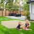 72x72 inch 420D Extra Large Sandbox Cover, Marine-Grade Heavy Duty Sand Box Lid, Full Protection for Large Wooden Play