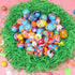 Fumogym 100PCS Unique & Colorful Prefilled Easter Eggs with Novelty Toys, Filling Treats, Easter Eggs Hunt, Basket