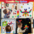 36pcs, Mini Magnetic Tiles Travel Kids Toys STEM Magnet Toy, Easter Basket Stuffer for Toddler Magnetic Blocks Building