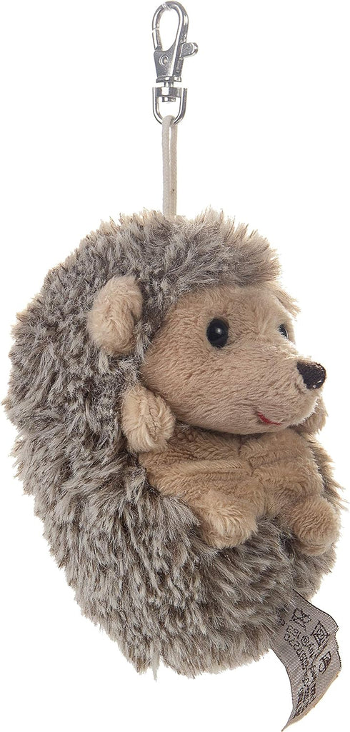 Dilly dudu 4-Inch Plush Hedgehog Stuffed Animal Keychain