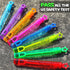 32 Pcs Neon Bubbles Party Favors - 8 Colors Mini Star Bubble Wands in Gift Box for Kids Birthday Treats