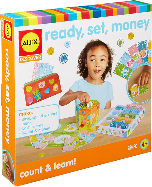 ALEX Discover Ready Set Money Learning Kit for Kids