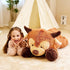 IKASA Giant Highland Cow Stuffed Animal Plush Toy, Large 33" Cute Fluffy Jumbo Soft Toys, Gifts for Kids