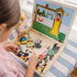 Melissa & Doug Wooden Magnetic Matching Picture Game - 119 Magnets and Scene Cards for Interactive Play