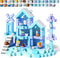 GobiDex 100PCS Magnetic Blocks Magnet Building Toys, Princess Castle Toys for Girls,