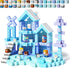 GobiDex 100PCS Magnetic Blocks Magnet Building Toys, Princess Castle Toys for Girls,