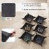 6 1000 30.7 20.9 Tektalk Jigsaw Puzzle Board with Sorting Trays - Portable Puzzle Mat with Dustproof Cover for Storage