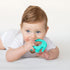Teething Ring for Babies 0-6 Months - 5X Pain Relief Smart Teether, Cute Infant Chew Toy