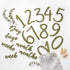 100% Organic Cotton Muslin Monthly Baby Milestone Blanket with Wooden Hello World Newborn Sign, Newborn Photography