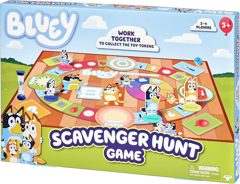Bluey Scavenger Hunt Game for 2-4 Players