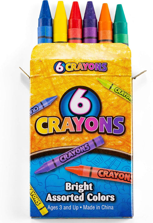 120, 6-Packs 720 Bedwina Bulk Crayons - Case of Total Crayons Bulk School Supplies for Kids, Toddlers, Teachers