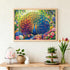 1000 Colorful Peacock Artwork Puzzles for Adults Pieces, Perfectly Letter on Back No Dust, Rainbow Peacock Artwork