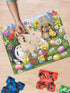500 Springbok Three Easter Bunnies Piece Jigsaw Puzzle for Adults Poster Now Included - Spring and Floral Unique Cut