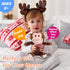 Hopearl Talking Monkey, Nodding Electric Interactive Animated Toy, Speaking Plush Buddy for Toddlers, 6.5''