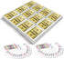 Gamie 100 Dollar Bill Playing Cards – Pack of 12 Decks – Game Cards for Poker, Kids, Adults