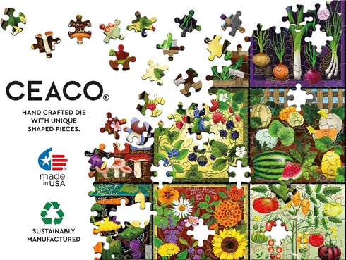 Ceaco - Tracy Flickinger - Colorful Harvest - 300 Piece Jigsaw Puzzle
