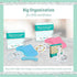 Baby Nest Designs Closet Dividers for Baby Clothes - 7X Size Age Dividers from Newborn Infant to 24 Months, Boho Baby