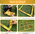 Gocasmus 4ft 4ft Tic Tac Toe Game - x Outdoor Yard Giant Tic Tac Toe for Backyard, Camping, Lawn, Portable No Assembly