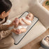 Pack 3 Comfy Cubs Muslin Swaddle Blankets of and Baby Changing Pad Compact Size Bundled