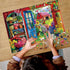300 300 20.5 15 inch Pieces Puzzle for Adults | Flowers House Puzzle | Recycled Cardboard Large Piece Jigsaw Puzzles