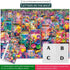 1000 1000 1000-Fantasy HUADADA Puzzles for Adults Pieces,Challenging Game Toys, Puzzles Pieces,Impossible Puzzle