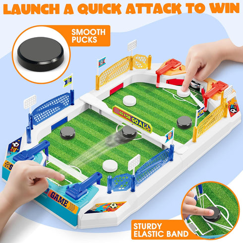 RIANEAN 3 4 5 6 7 8-12 Mini Soccer Board Game for Kids, Birthday Christmas Soccer Gifts for Year Old Boys, Football