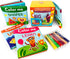 BabyBibi Color Me Bath Books Plus Crayons Set of 4 Different Books