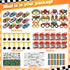 SNLN Race Car Party Favors Birthday Goodie Bags Supplies, Mini Race Car Trophy Cup Coloring Card with Crayon Gift Box