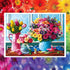 Jigsaw Puzzles for Adults,2 Pack 1000 Pieces Puzzles,1000 Piece Puzzles for Adults, 2 Pack 1000 Pieces Flower Puzzles & Colorful Flowers Succulent Puzzles,for MOM & Women & Men