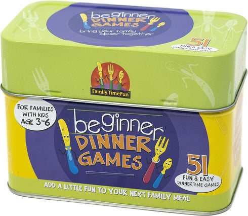 Continuum Games Beginner Dinner Games Board, Multicolor