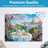 Eiffel Tower Paris Puzzles for Adults 500 Pieces, No Dust, Perfect Fit, Challenging Family Activity, Great Gift Idea
