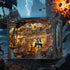 VORATHIS 3D Book Nook Pirate Kit - DIY Miniature House Kit for Adults, Teens, Dollhouse Booknook Bookshelf Insert Decor