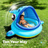Swimming 54" 56" 28",Blow Summer JOYIN Inflatable Shade Kiddie Pool,Whale Baby Pool Tent, Infant Pool for Kids x x Up