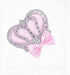 Charming Pink Jewels Crown Swaddle Blanket for Newborns